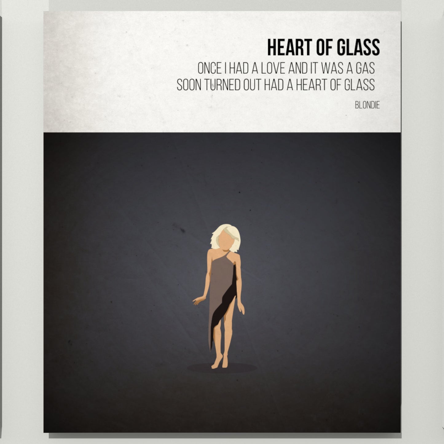 Heart of Glass - Blondie - Beatone Canvas Print 2020