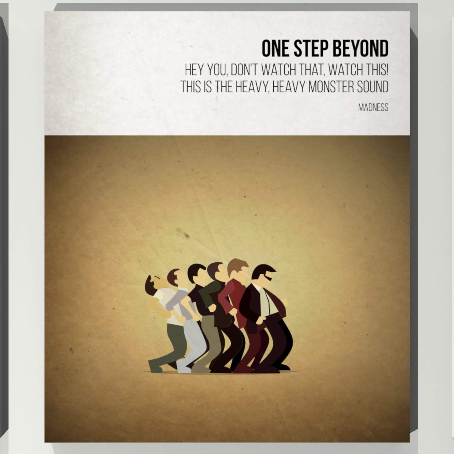 One Step Beyond - Madness - Beatone Canvas Print 2020