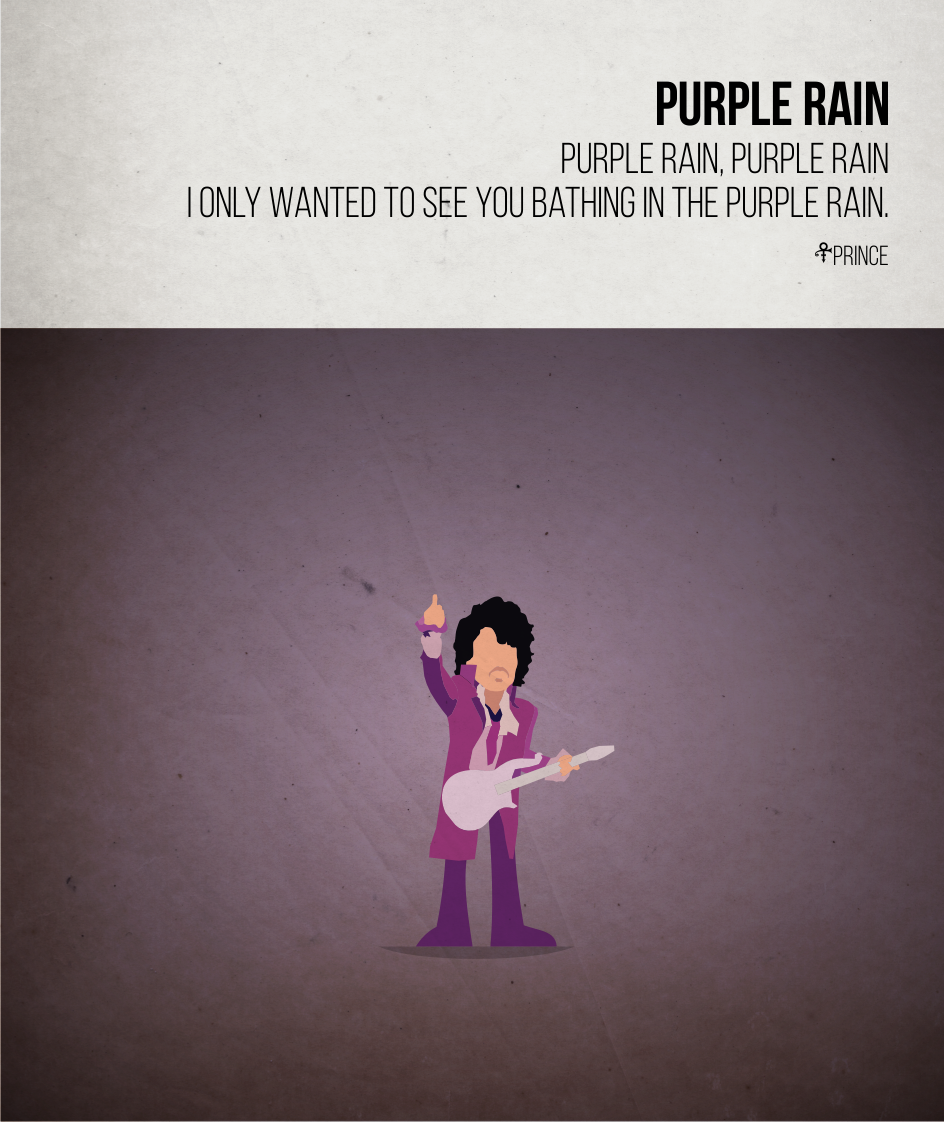 Purple Rain - Prince - Beatone Canvas Print 2020