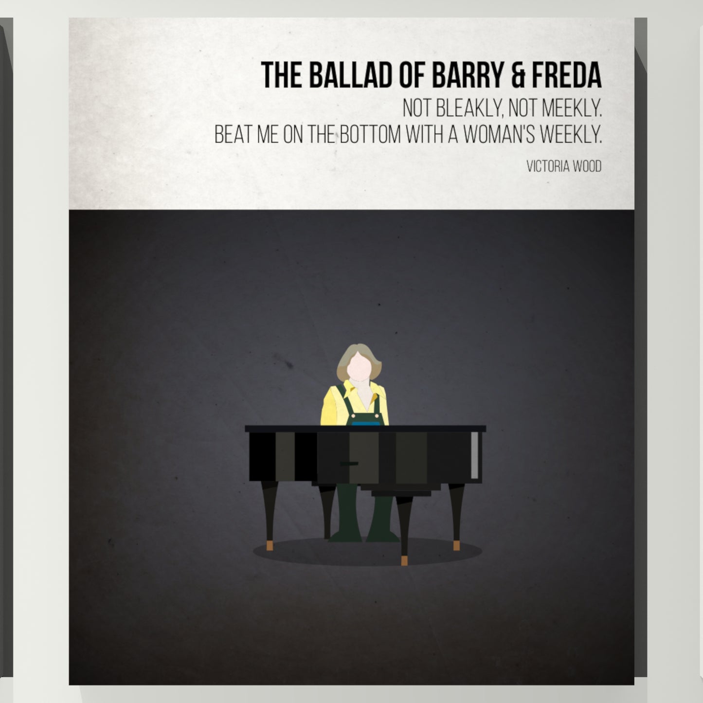 Ballard of Freda and Barry - Victoria Wood - Beatone Canvas Print 2020