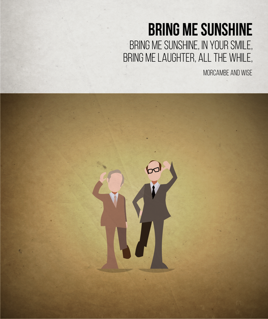Bring me Sunshine - Morecambe and Wise - Beatone Canvas Print 2020