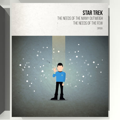 Star Trek - Spock - Beatone Canvas Print 2020
